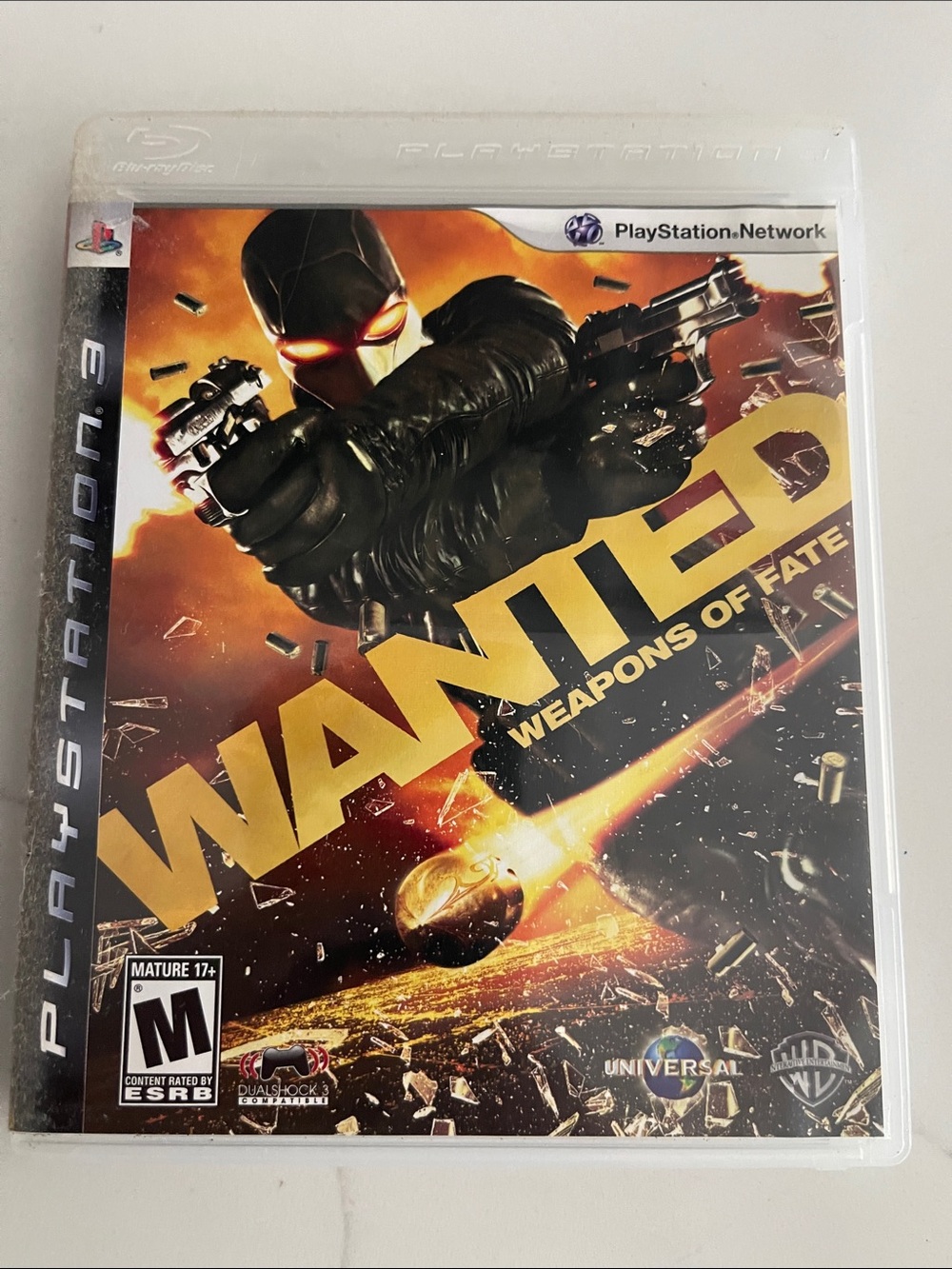 Sony Wanted: Weapons of Fate - Black and Gold Cover Art